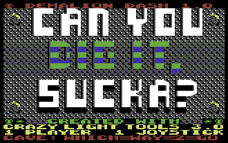 Demalion Dash 01 Can you dig it sucka?