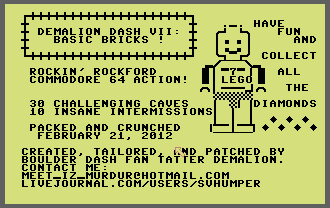 Demalion Dash 07 Basic Bricks!