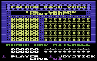 Falcon Dash 2003 - The Legend Continues