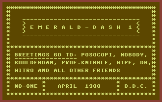 Emerald Dash 01